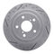 Dynamic Friction 2712-13002 - Brake Kit - Geoperformance Coated Drilled and Slotted Brake Rotor and Active Performance 309 Brake Pads