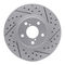 Dynamic Friction 2712-13009 - Brake Kit - Geoperformance Coated Drilled and Slotted Brake Rotor and Active Performance 309 Brake Pads