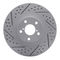 Dynamic Friction 2712-13067 - Brake Kit - Geoperformance Coated Drilled and Slotted Brake Rotor and Active Performance 309 Brake Pads