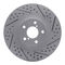 Dynamic Friction 2712-13069 - Brake Kit - Geoperformance Coated Drilled and Slotted Brake Rotor and Active Performance 309 Brake Pads
