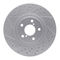 Dynamic Friction 2712-13075 - Brake Kit - Geoperformance Coated Drilled and Slotted Brake Rotor and Active Performance 309 Brake Pads