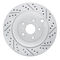 Dynamic Friction 2712-13085 - Brake Kit - Geoperformance Coated Drilled and Slotted Brake Rotor and Active Performance 309 Brake Pads