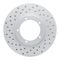 Dynamic Friction 2512-02029 - Brake Kit - Coated Drilled Brake Rotors with 5000 Advanced Brake Pads includes Hardware