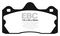 EBC Brakes DP4060R - Yellowstuff Street and Track Disc Brake Pad Set, 2-Wheel Set
