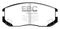 EBC Brakes DP41063R - Yellowstuff Street and Track Disc Brake Pad Set, 2-Wheel Set