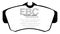EBC Brakes DP41357R - Yellowstuff Street and Track Disc Brake Pad Set, 2-Wheel Set