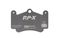 EBC Brakes DP81515RPX - RPX Race Disc Brake Pad Set, 2-Wheel Set
