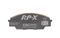 EBC Brakes DP81254RPX - RP-X Full Race Brake Pads