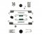 Raybestos H17503 - Pro Replacement Parking Brake Hardware Kit